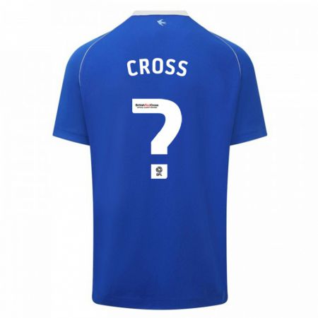 Kandiny Muži Alex Cross #0 Modrá Dresy Hazai Csapatmez 2023/24 Triĭká