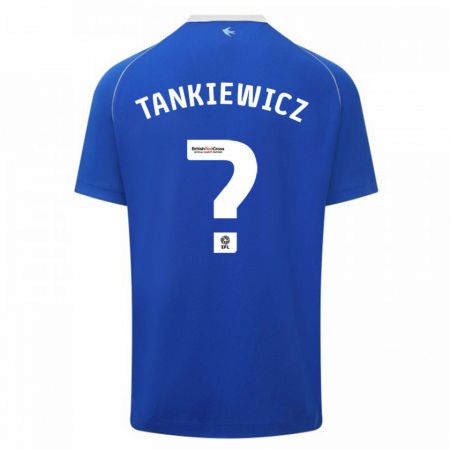 Kandiny Muži Rob Tankiewicz #0 Modrá Dresy Hazai Csapatmez 2023/24 Triĭká