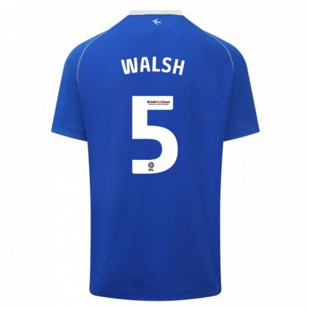 Kandiny Muži Siobhan Walsh #5 Modrá Dresy Hazai Csapatmez 2023/24 Triĭká