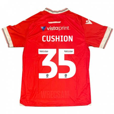 Kandiny Muži Owen Cushion #35 Červená Dresy Hazai Csapatmez 2023/24 Triĭká
