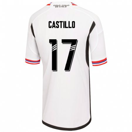 Kandiny Muži Fabián Castillo #17 Biely Dresy Hazai Csapatmez 2023/24 Triĭká