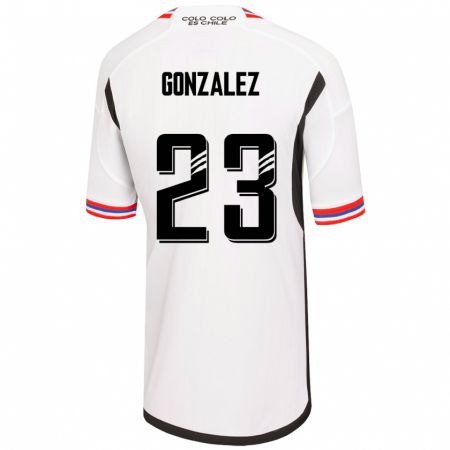 Kandiny Muži Ramiro González #23 Biely Dresy Hazai Csapatmez 2023/24 Triĭká