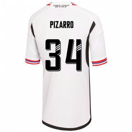 Kandiny Muži Vicente Pizarro #34 Biely Dresy Hazai Csapatmez 2023/24 Triĭká