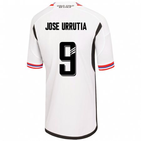 Kandiny Muži María José Urrutia #9 Biely Dresy Hazai Csapatmez 2023/24 Triĭká
