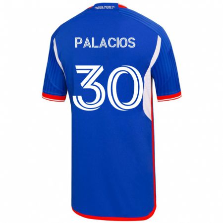 Kandiny Muži Cristian Palacios #30 Modrá Dresy Hazai Csapatmez 2023/24 Triĭká
