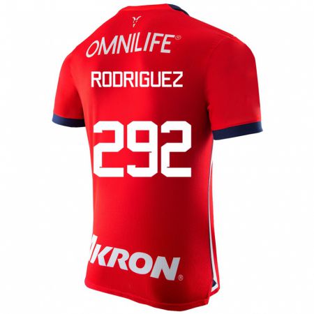 Kandiny Muži Emiliano Rodríguez #292 Červená Dresy Hazai Csapatmez 2023/24 Triĭká