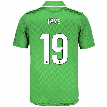 Kandiny Muži Souleymane Faye #19 Zelená Dresy Idegenbeli Csapatmez 2023/24 Triĭká