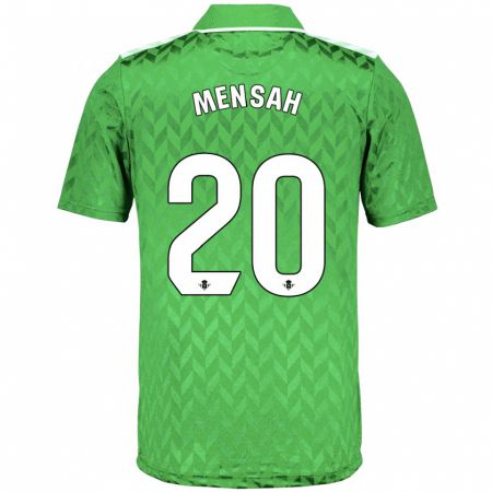 Kandiny Muži Mawuli Mensah #20 Zelená Dresy Idegenbeli Csapatmez 2023/24 Triĭká