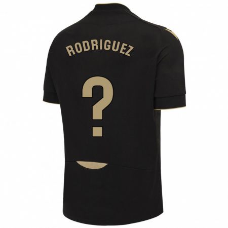 Kandiny Muži Antonio Rodríguez #0 Čierna Dresy Idegenbeli Csapatmez 2023/24 Triĭká