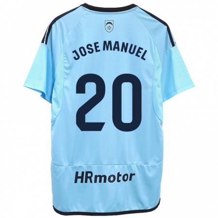 Kandiny Muži José Manuel Arnáiz #20 Modrá Dresy Idegenbeli Csapatmez 2023/24 Triĭká