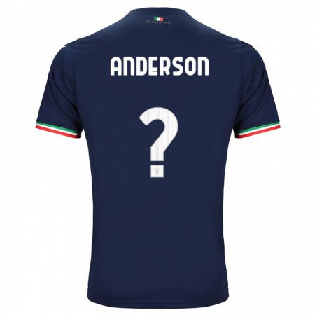 Kandiny Muži André Anderson #0 Námorníctvo Dresy Idegenbeli Csapatmez 2023/24 Triĭká
