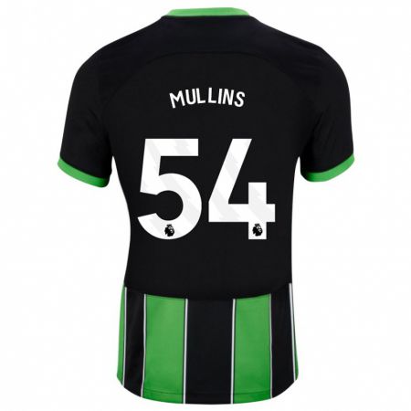 Kandiny Muži Jamie Mullins #54 Čierna Zelená Dresy Idegenbeli Csapatmez 2023/24 Triĭká