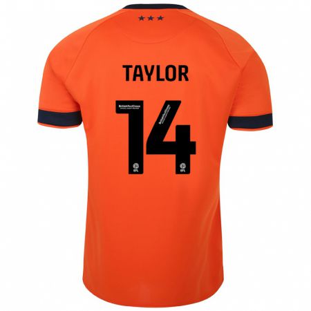 Kandiny Muži Jack Taylor #14 Oranžová Dresy Idegenbeli Csapatmez 2023/24 Triĭká