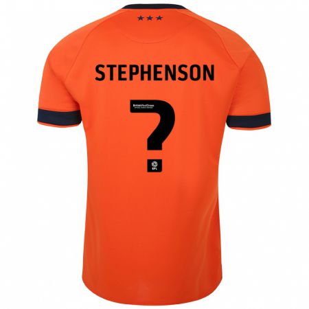 Kandiny Muži Sean Stephenson #0 Oranžová Dresy Idegenbeli Csapatmez 2023/24 Triĭká