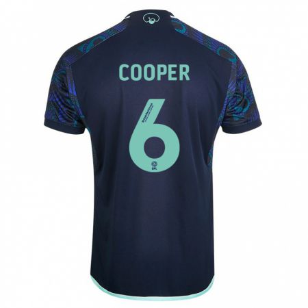 Kandiny Muži Liam Cooper #6 Modrá Dresy Idegenbeli Csapatmez 2023/24 Triĭká