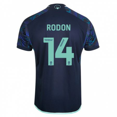 Kandiny Muži Joe Rodon #14 Modrá Dresy Idegenbeli Csapatmez 2023/24 Triĭká