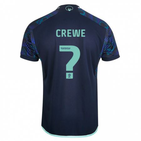 Kandiny Muži Charlie Crewe #0 Modrá Dresy Idegenbeli Csapatmez 2023/24 Triĭká
