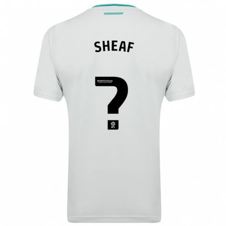 Kandiny Muži Ben Sheaf #0 Biely Dresy Idegenbeli Csapatmez 2023/24 Triĭká