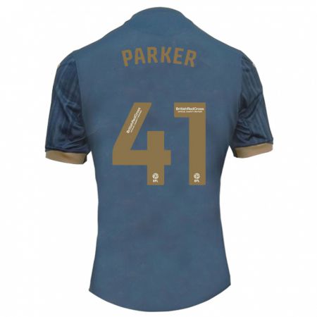 Kandiny Muži Sam Parker #41 Tmavo Modrozelená Dresy Idegenbeli Csapatmez 2023/24 Triĭká
