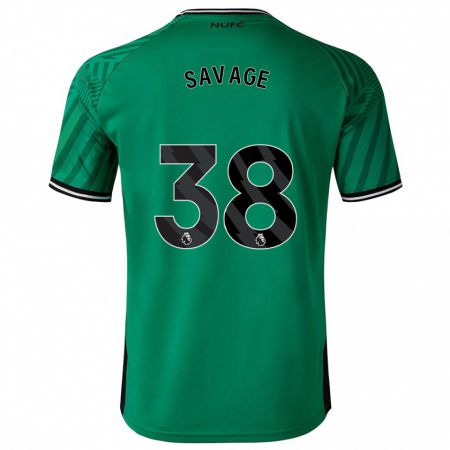 Kandiny Muži Remi Savage #38 Zelená Dresy Idegenbeli Csapatmez 2023/24 Triĭká