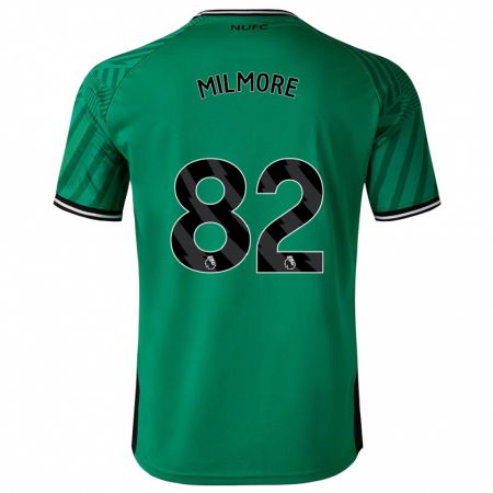 Kandiny Muži Carter Milmore #82 Zelená Dresy Idegenbeli Csapatmez 2023/24 Triĭká