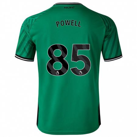 Kandiny Muži Rory Powell #85 Zelená Dresy Idegenbeli Csapatmez 2023/24 Triĭká
