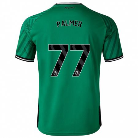 Kandiny Muži Darren Palmer #77 Zelená Dresy Idegenbeli Csapatmez 2023/24 Triĭká