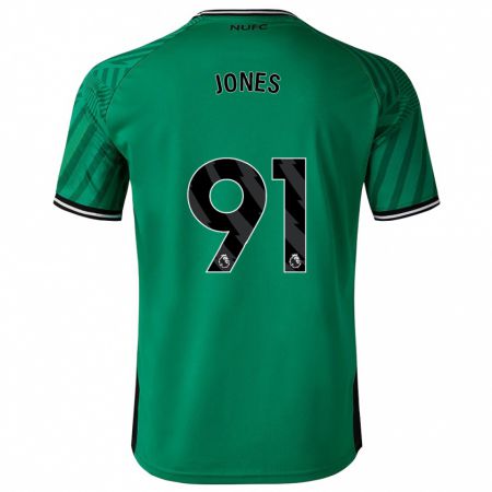 Kandiny Muži Tyler Jones #91 Zelená Dresy Idegenbeli Csapatmez 2023/24 Triĭká
