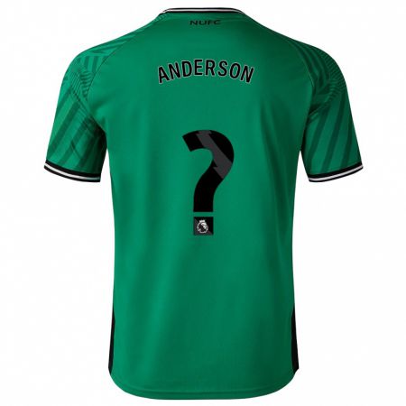 Kandiny Muži Will Anderson #0 Zelená Dresy Idegenbeli Csapatmez 2023/24 Triĭká