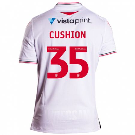 Kandiny Muži Owen Cushion #35 Biely Dresy Idegenbeli Csapatmez 2023/24 Triĭká