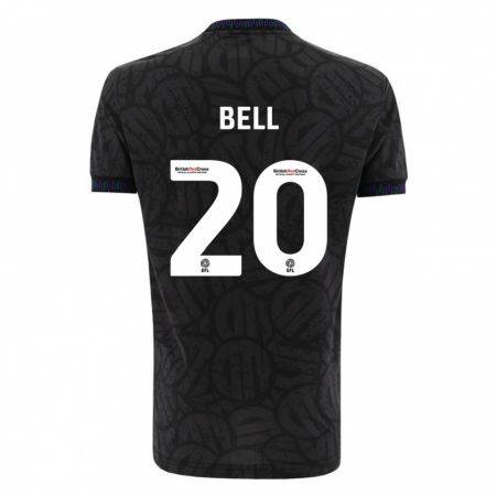 Kandiny Muži Sam Bell #20 Čierna Dresy Idegenbeli Csapatmez 2023/24 Triĭká