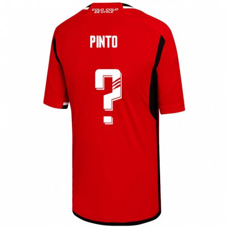 Kandiny Muži Matías Pinto #0 Červená Dresy Idegenbeli Csapatmez 2023/24 Triĭká