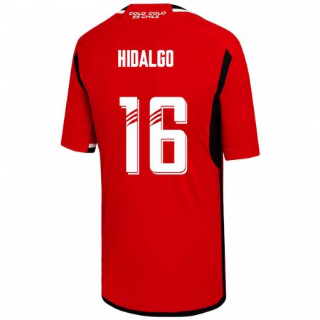 Kandiny Muži Fernanda Hidalgo #16 Červená Dresy Idegenbeli Csapatmez 2023/24 Triĭká