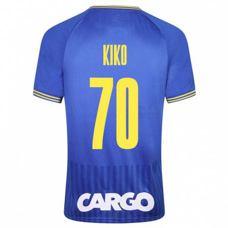 Kandiny Muži Kiko Bondoso #70 Modrá Dresy Idegenbeli Csapatmez 2023/24 Triĭká