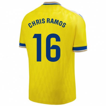 Kandiny Ženy Chris Ramos #16 Žltá Dresy Hazai Csapatmez 2023/24 Triĭká