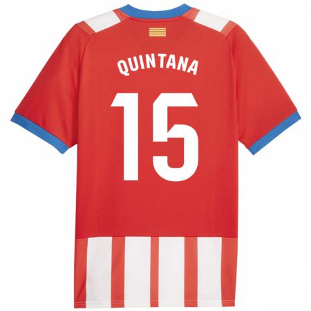 Kandiny Ženy Amru Quintana #15 Červená Biela Dresy Hazai Csapatmez 2023/24 Triĭká
