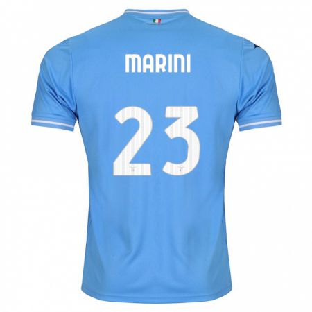 Kandiny Ženy Matteo Marini #23 Modrá Dresy Hazai Csapatmez 2023/24 Triĭká