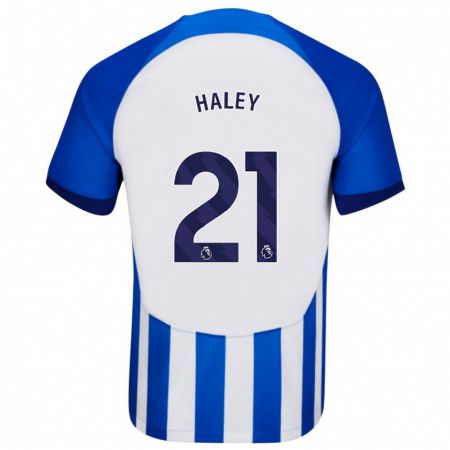 Kandiny Ženy Madison Haley #21 Modrá Dresy Hazai Csapatmez 2023/24 Triĭká