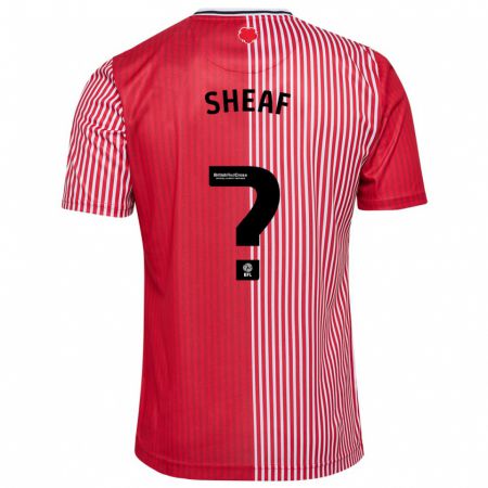 Kandiny Ženy Ben Sheaf #0 Červená Dresy Hazai Csapatmez 2023/24 Triĭká