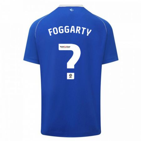 Kandiny Ženy Corey Foggarty #0 Modrá Dresy Hazai Csapatmez 2023/24 Triĭká