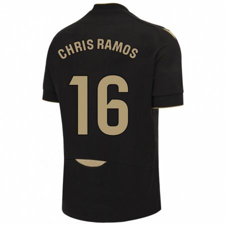 Kandiny Ženy Chris Ramos #16 Čierna Dresy Idegenbeli Csapatmez 2023/24 Triĭká