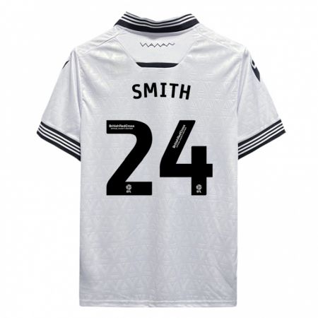 Kandiny Ženy Michael Smith #24 Biely Dresy Idegenbeli Csapatmez 2023/24 Triĭká