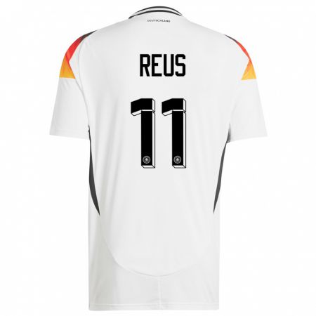 Kandiny Deti Nemecko Marco Reus #11 Biely Dresy Hazai Csapatmez 24-26 Triĭká
