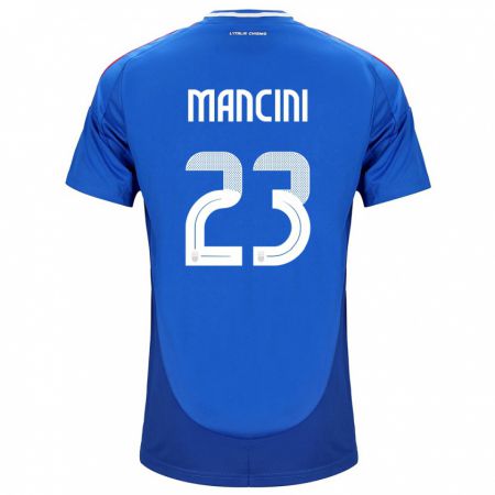 Kandiny Deti Taliansko Gianluca Mancini #23 Modrá Dresy Hazai Csapatmez 24-26 Triĭká