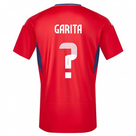 Kandiny Muži Kostarika Emmanuel Garita #0 Červená Dresy Hazai Csapatmez 24-26 Triĭká