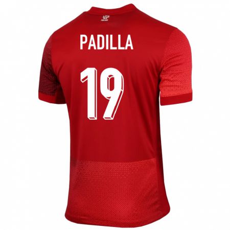 Kandiny Muži Poľsko Natalia Padilla #19 Červená Dresy Idegenbeli Csapatmez 24-26 Triĭká