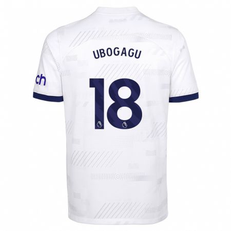 Kandiny Deti Chioma Ubogagu #18 Biely Dresy Hazai Csapatmez 2023/24 Triĭká