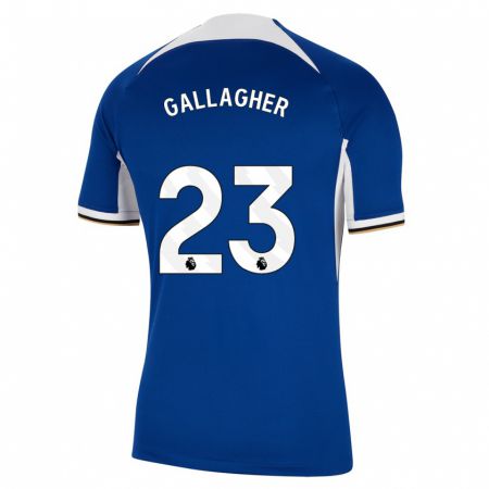 Kandiny Deti Conor Gallagher #23 Modrá Dresy Hazai Csapatmez 2023/24 Triĭká