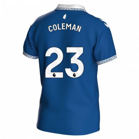 Kandiny Deti Seamus Coleman #23 Kráľovská Modrá Dresy Hazai Csapatmez 2023/24 Triĭká