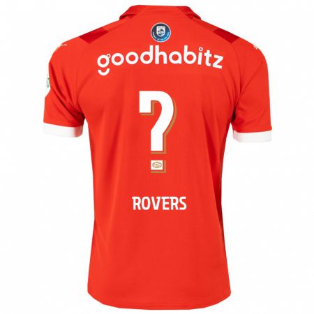 Kandiny Deti Bram Rovers #0 Červená Dresy Hazai Csapatmez 2023/24 Triĭká